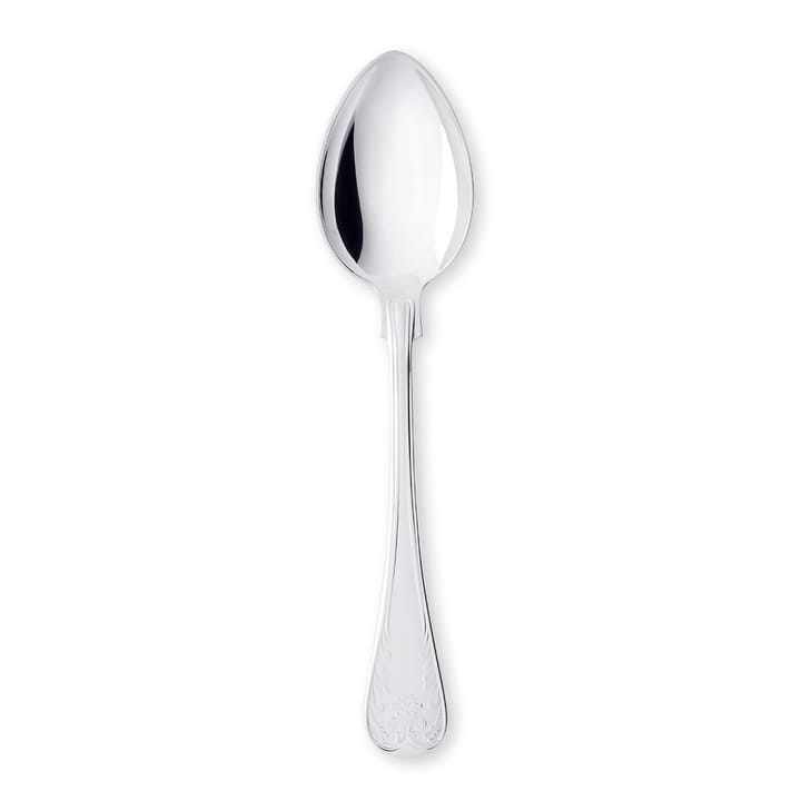 Gammal Fransk Dessertlöffel Neusilber - 16,2cm - Gense