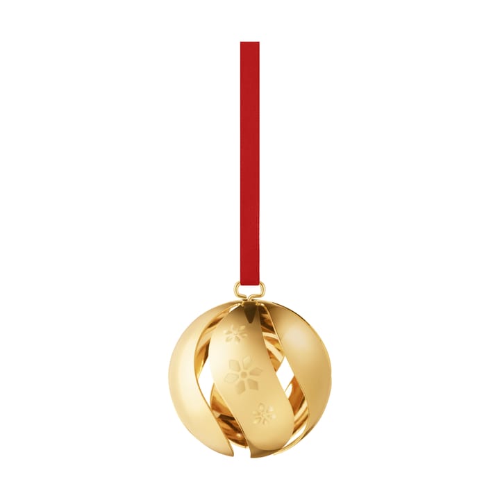 2024 Weihnachtskugel - Vergoldet - Georg Jensen