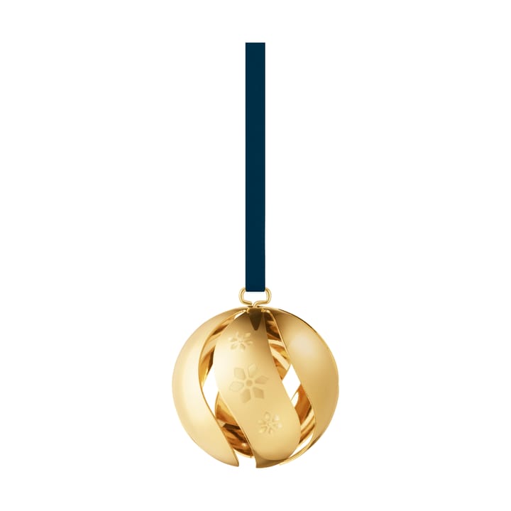 2024 Weihnachtskugel, Vergoldet Georg Jensen