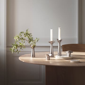 Bloom Botanica Windlicht 2er Pack - Edelstahl - Georg Jensen