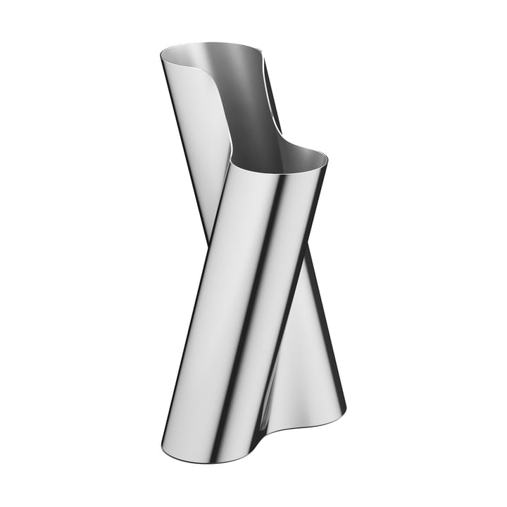 Lituus Vase large 34,2 cm - Edelstahl - Georg Jensen