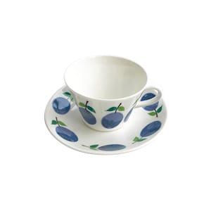 Prunus Teetasse mit Untertasse Ø15,3 cm - 25 cl - Gustavsbergs Porslinsfabrik