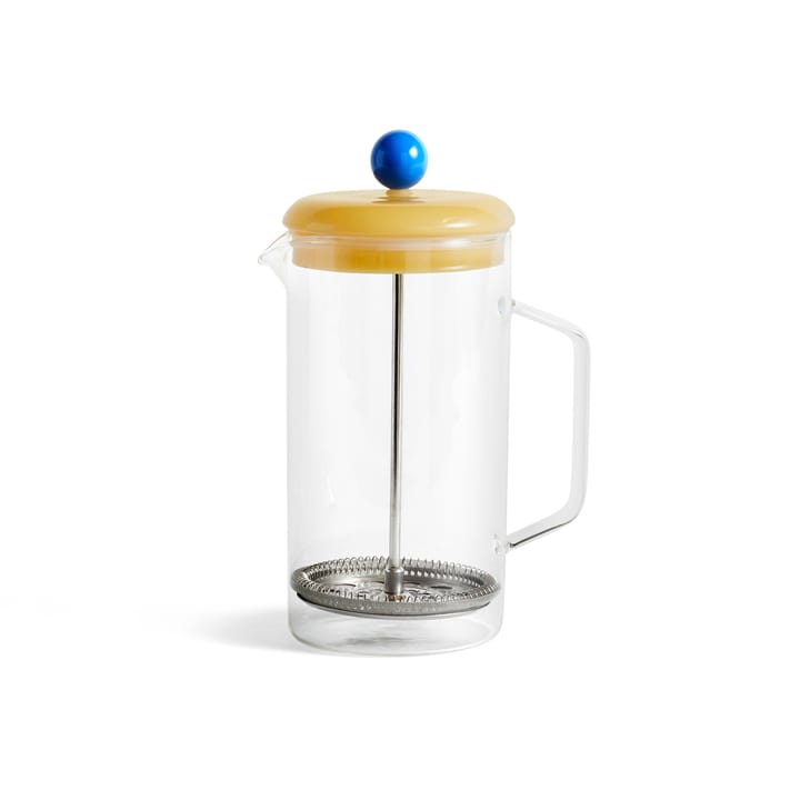 French Press Brewer Stempelkanne 1 Liter, Clear HAY