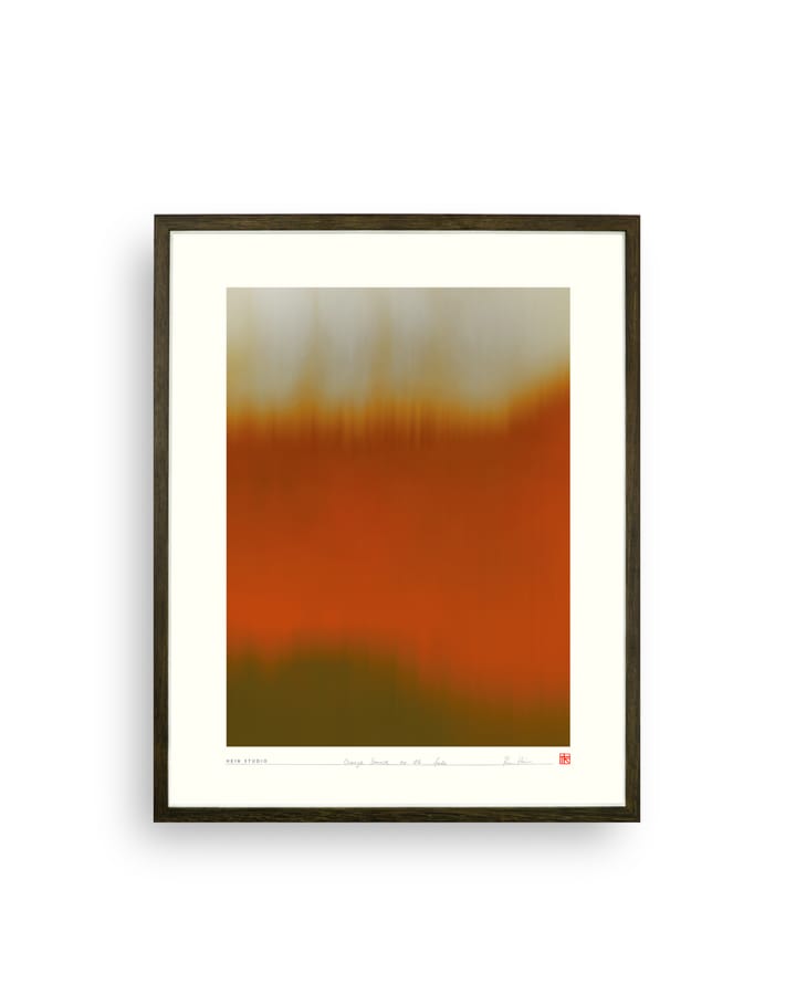 Orange Sunrise Poster 40 x 50 cm, No. 02 Hein Studio