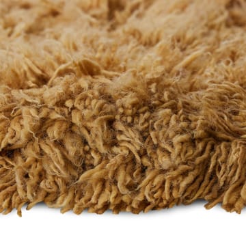 Fluffy Teppich rund - Ø200cm, caramel - HKliving