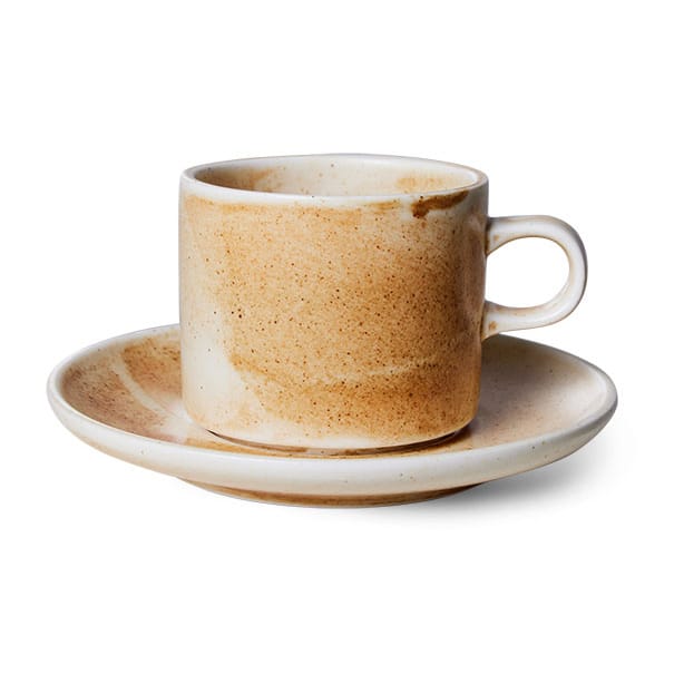 Home Chef Tasse 22cl, Rustic cream-brown HKliving