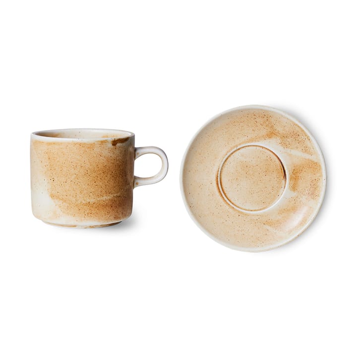 Home Chef Tasse 22cl, Rustic cream-brown HKliving