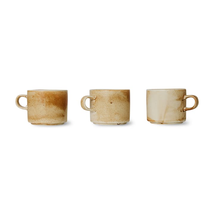 Home Chef Tasse 22cl, Rustic cream-brown HKliving