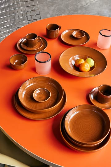 Home Chef tiefer Teller large Ø21,5cm - Burned orange - HKliving