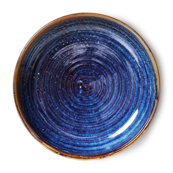 Home Chef tiefer Teller large Ø21,5cm, Rustic blue HKliving