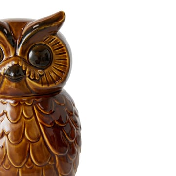 Keramik Owl Aufbewahrungsbehälter - Roasted - HKliving