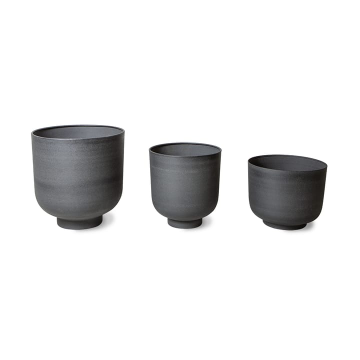 Metalltopf Set von 3, Ginger HKliving