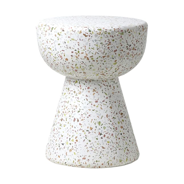 Terrazzo Beistelltisch Ø35 cm - Terrazzo multicolour - HKliving