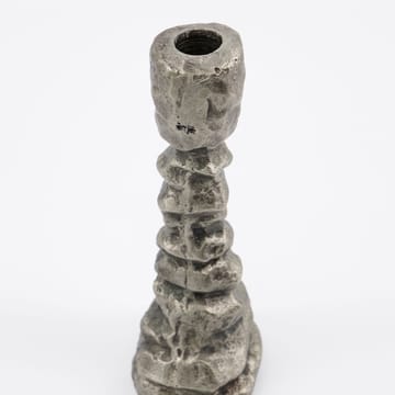 Raku Kerzenhalter antiksilber - 20cm - House Doctor