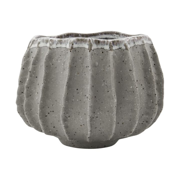 Shell-Topf Ø18 cm - Grau - House Doctor