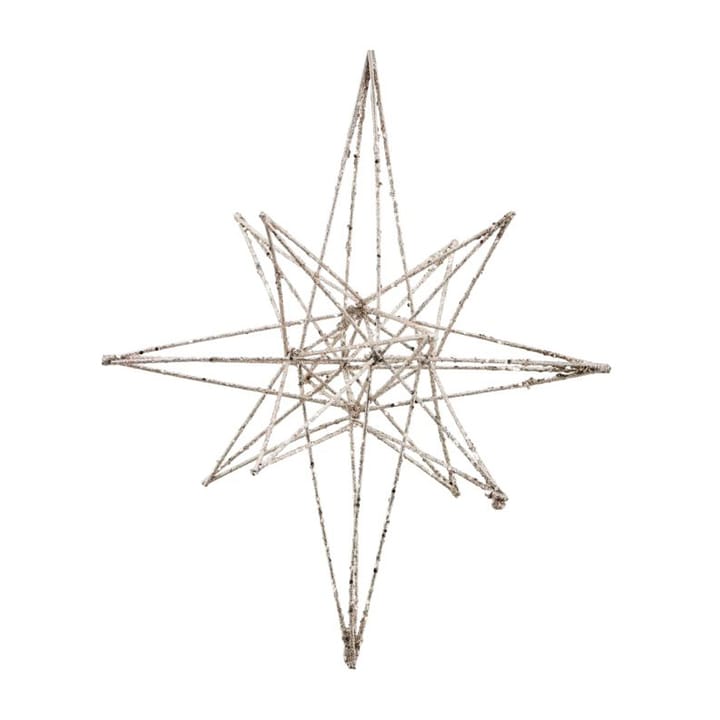 Star Weihnachtsdekoration 21 x 35cm, Champagne House Doctor