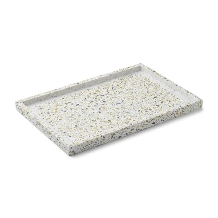 Humdakin Terrazzo Tablett 30 x 20cm, Green-white Humdakin