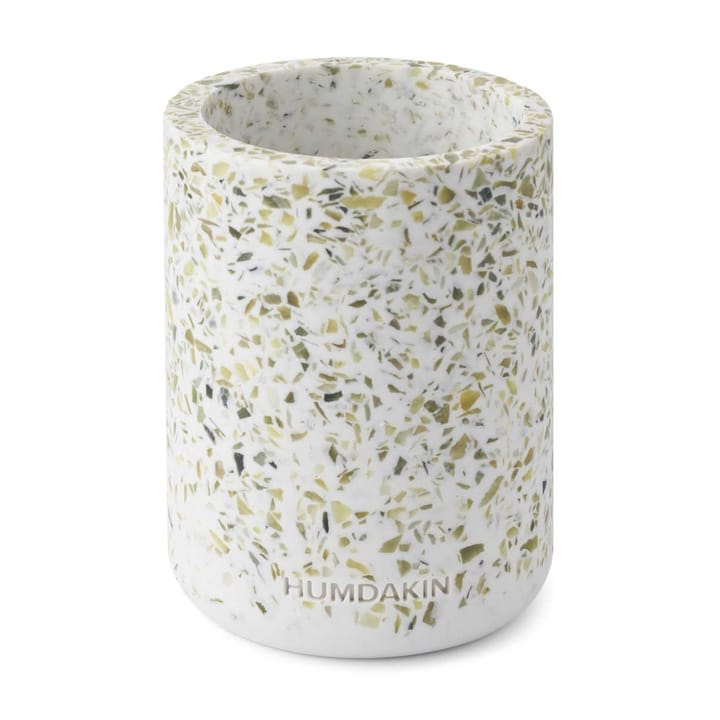 Humdakin Terrazzo Vase Ø10cm - Green-white - Humdakin