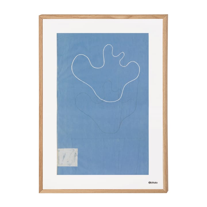 Aalto art Sketch blue Poster, 50 x 70cm Iittala