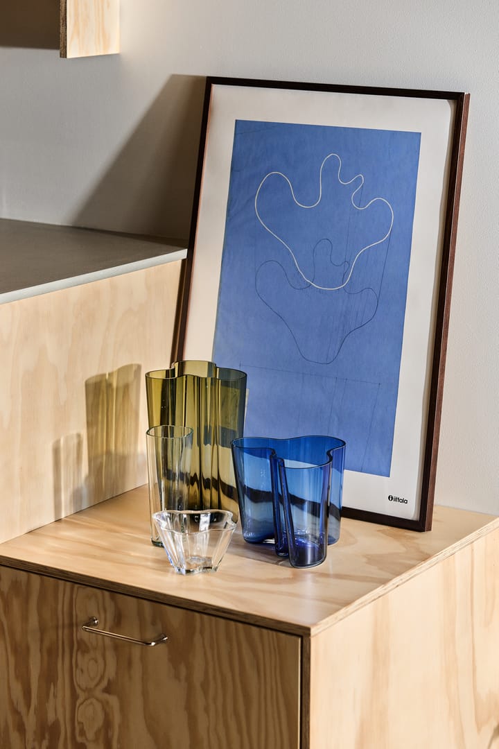 Aalto art Sketch blue Poster, 50 x 70cm Iittala