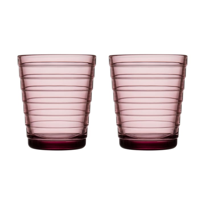 Aino Aalto Wasserglas 22cl im 2er Pack, Heide Iittala