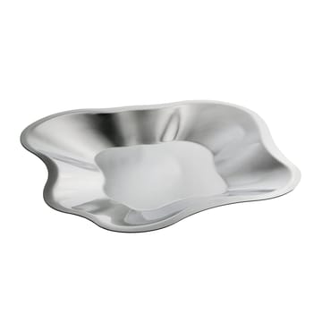 Alvar Aalto Edelstahl-Schale flach - Klein - Iittala