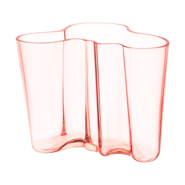 Alvar Aalto Vase lachsrosa, 160mm Iittala