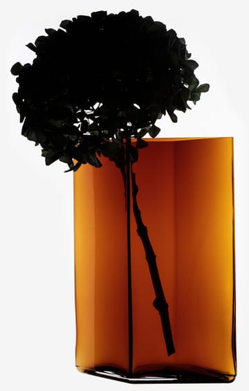 Ruutu Vase 20,5 x 27cm - Kupfer - Iittala