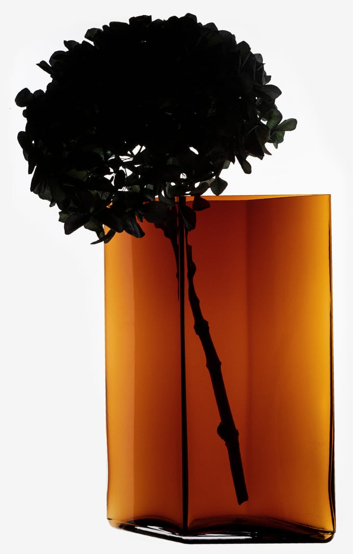 Ruutu Vase 20,5 x 27cm, Kupfer Iittala