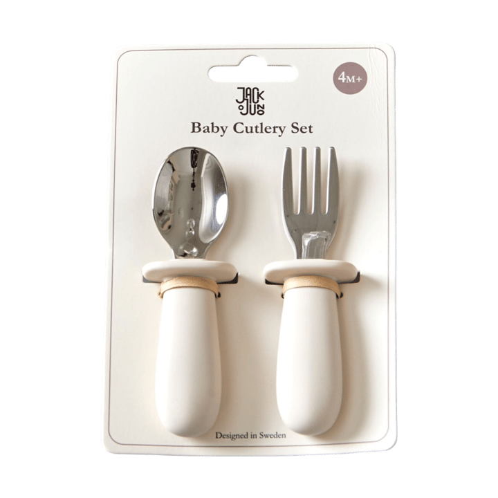 Baby Besteckset 2 Teile, Cream Jack o Juno