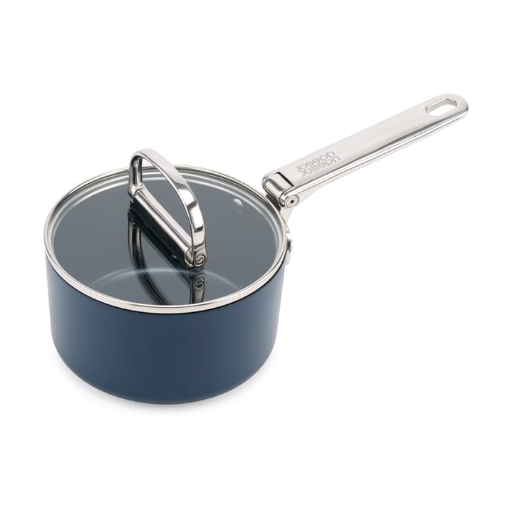 Space non-stick Kochtopf mit Deckel Ø15 cm - Blau - Joseph Joseph