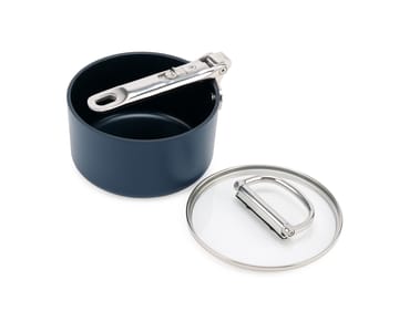 Space non-stick Kochtopf mit Deckel Ø15 cm - Blau - Joseph Joseph