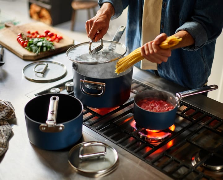 Space non-stick Kochtopf mit Deckel Ø15 cm, Blau Joseph Joseph