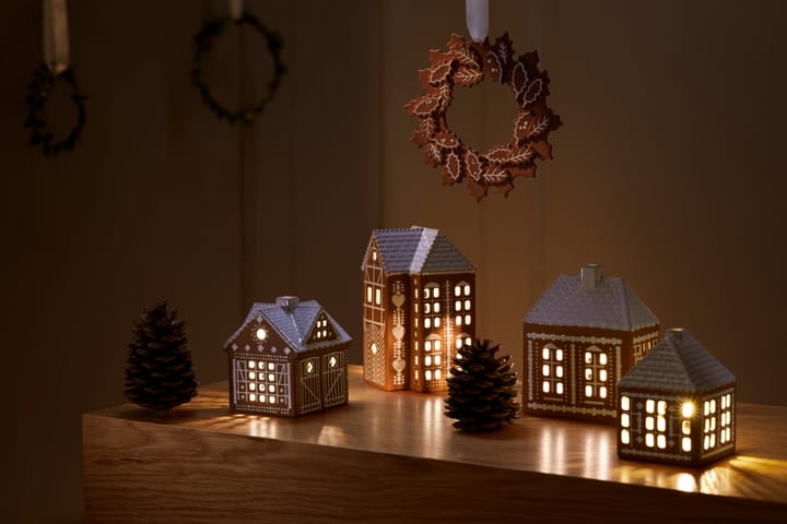 Gingerbread Weihnachtskranz Ø18,5 cm, Braun Kähler