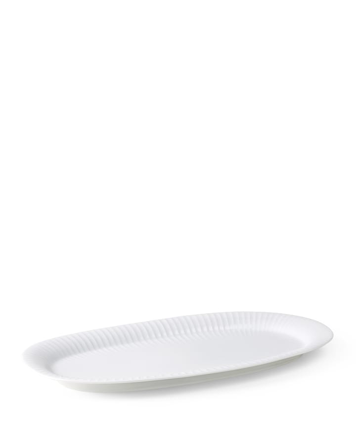 Hammershøi Servierteller oval 40 x 22,5cm, Weiß Kähler