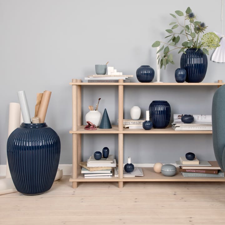 Hammershøi Vase groß, Indigo Kähler