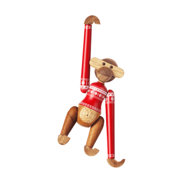 Kay Bojesen Affe Mini Christmas Jumper 2024 - Teak-Limba - Kay Bojesen Denmark