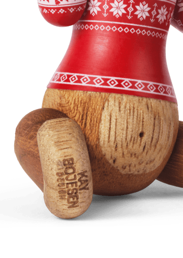 Kay Bojesen Affe Mini Christmas Jumper 2024 - Teak-Limba - Kay Bojesen Denmark