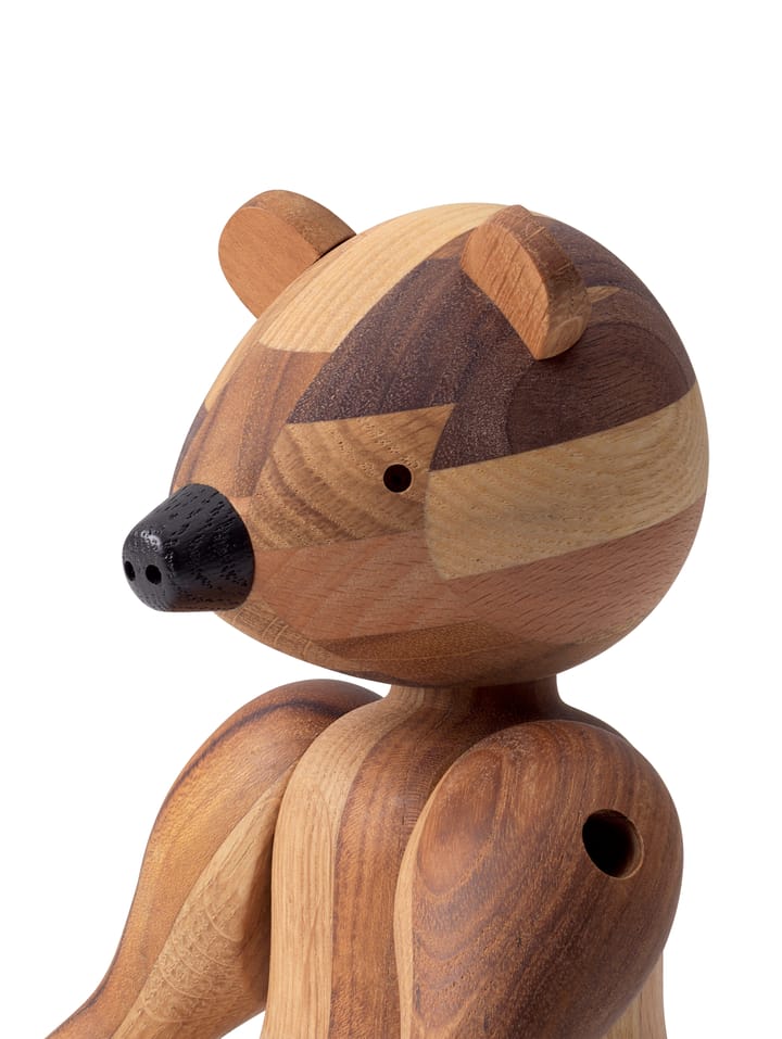 Kay Bojesen Holzbär Jubiläumsausgabe mixed wood, Medium Kay Bojesen Denmark