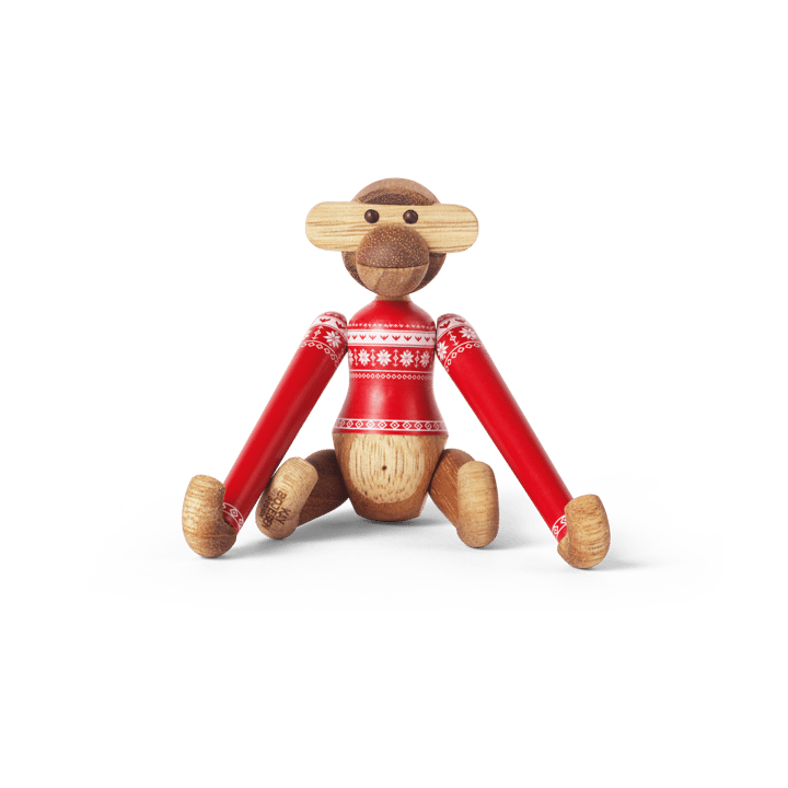 Kay Bojesen Affe Mini Christmas Jumper 2024 - Teak-Limba - Kay Bojesen