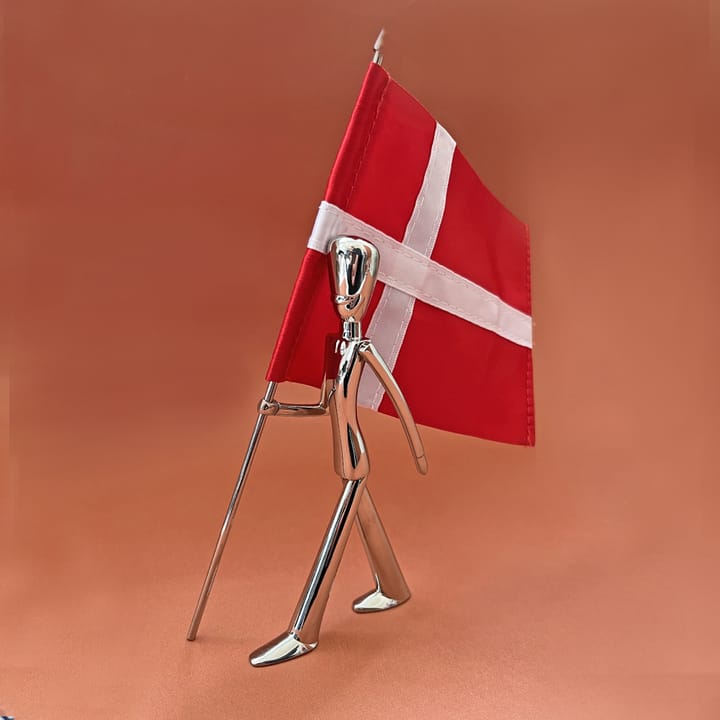 Royal Guard Fahnenträgerfigur 18cm, Polished steel Kay Bojesen