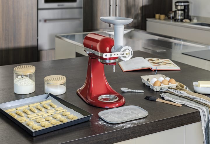 KitchenAid Fleischwolf und Keksstempel für Küchenmaschine, Weiß KitchenAid