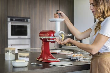 KitchenAid Fleischwolf und Keksstempel für Küchenmaschine - Weiß - KitchenAid