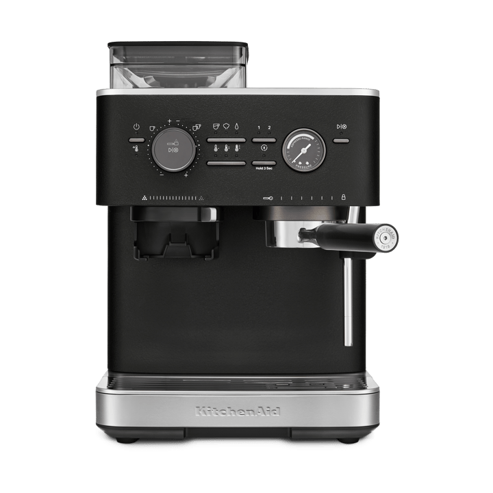 KitchenAid halbautomatische Espressomaschine mit M�ühle - Cast iron black - KitchenAid