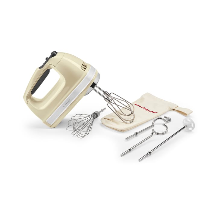 KitchenAid Handmixer mit 9 Geschwindigkeiten 85W, Almond cream KitchenAid