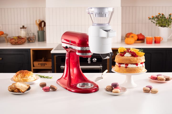 KitchenAid Sieb mit Waage für Küchenmaschine, Weiß KitchenAid