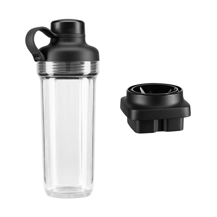 KitchenAid to-go-Becher und Minichopper - Klar-schwarz - KitchenAid