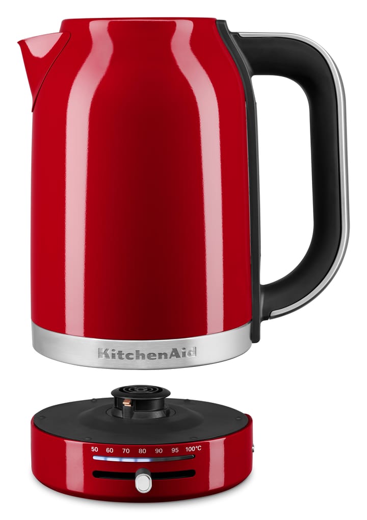 KitchenAid Wasserkocher mit Temperaturkontrolle 1,7 L, Empire red KitchenAid