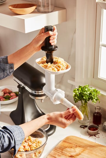 KitchenAid Wurstfülleraufsatz für Fleischwolf - Weiß - KitchenAid