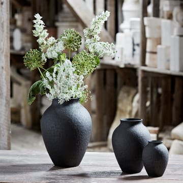 Knabstrup Vase 12,5cm - Schwarz - Knabstrup Keramik